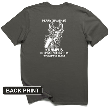 Krampus Back Print T-Shirt