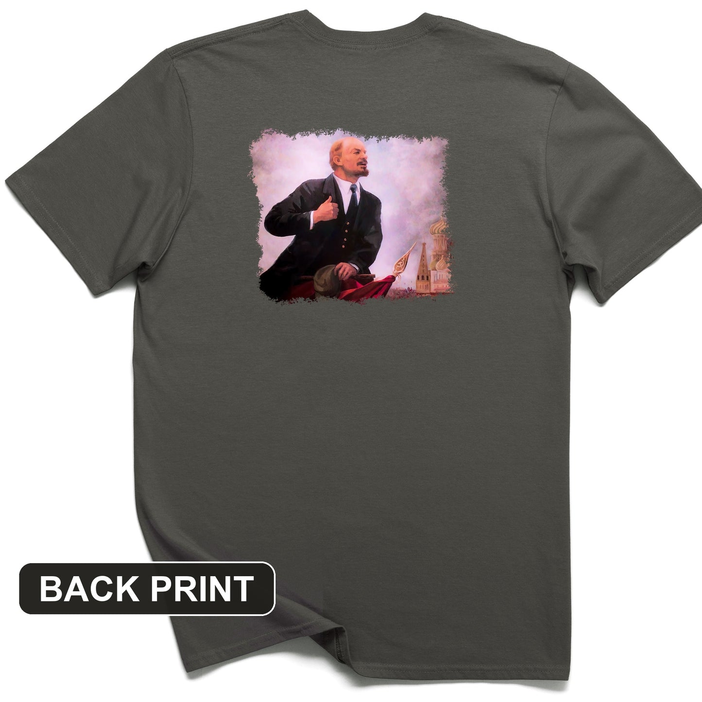 Lenin Back Print T-Shirt