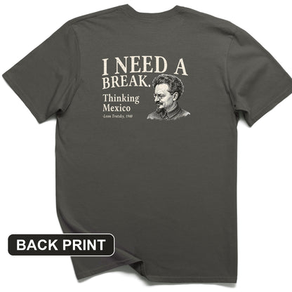 Leon Trotsky Mexico Back Print T-Shirt
