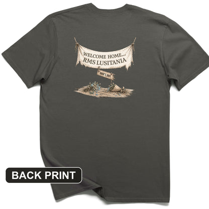 Lusitania Back Print T-Shirt
