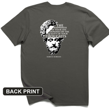 Marcus Aurelius Back Print T-Shirt