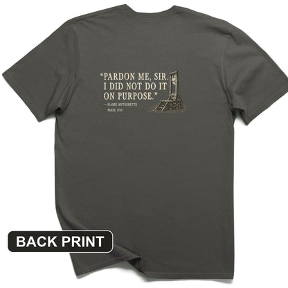 Marie Antoinette Back Print T-Shirt