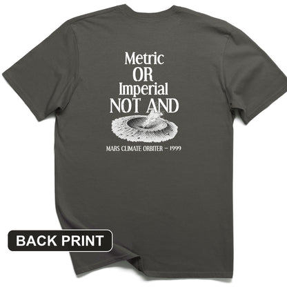 Mars Lander Back Print T-Shirt