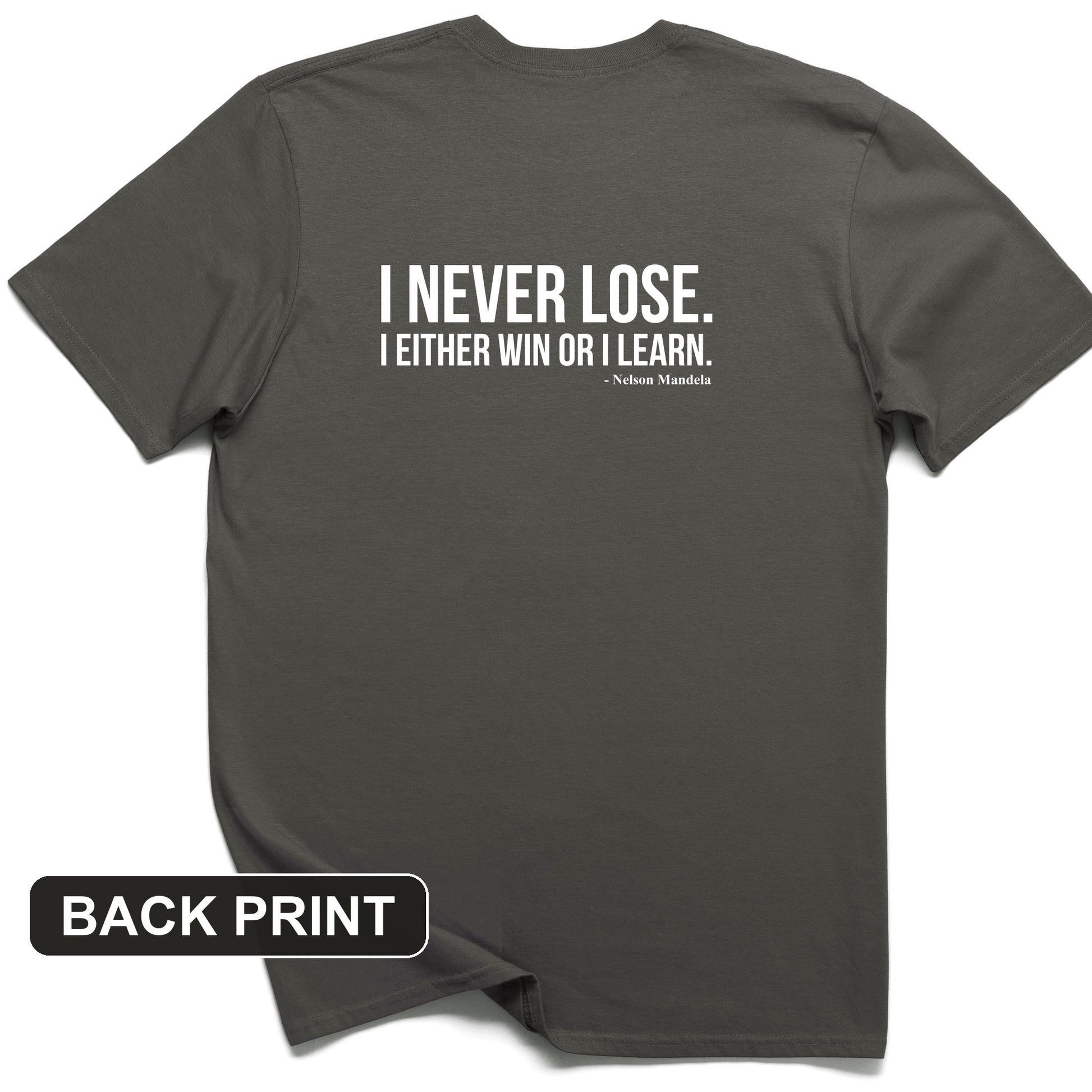 Never Lose Back Print T-Shirt