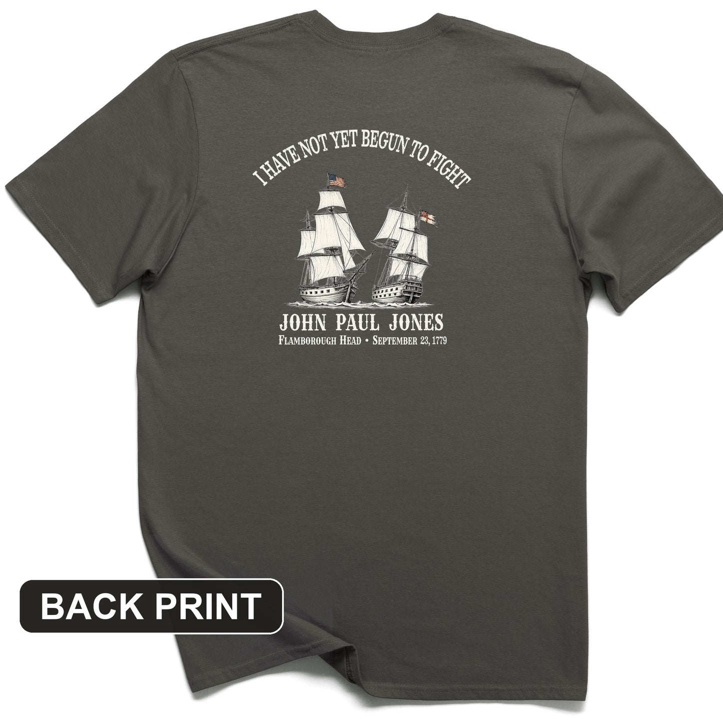 Not Yet Begun to Fight Back Print T-Shirt