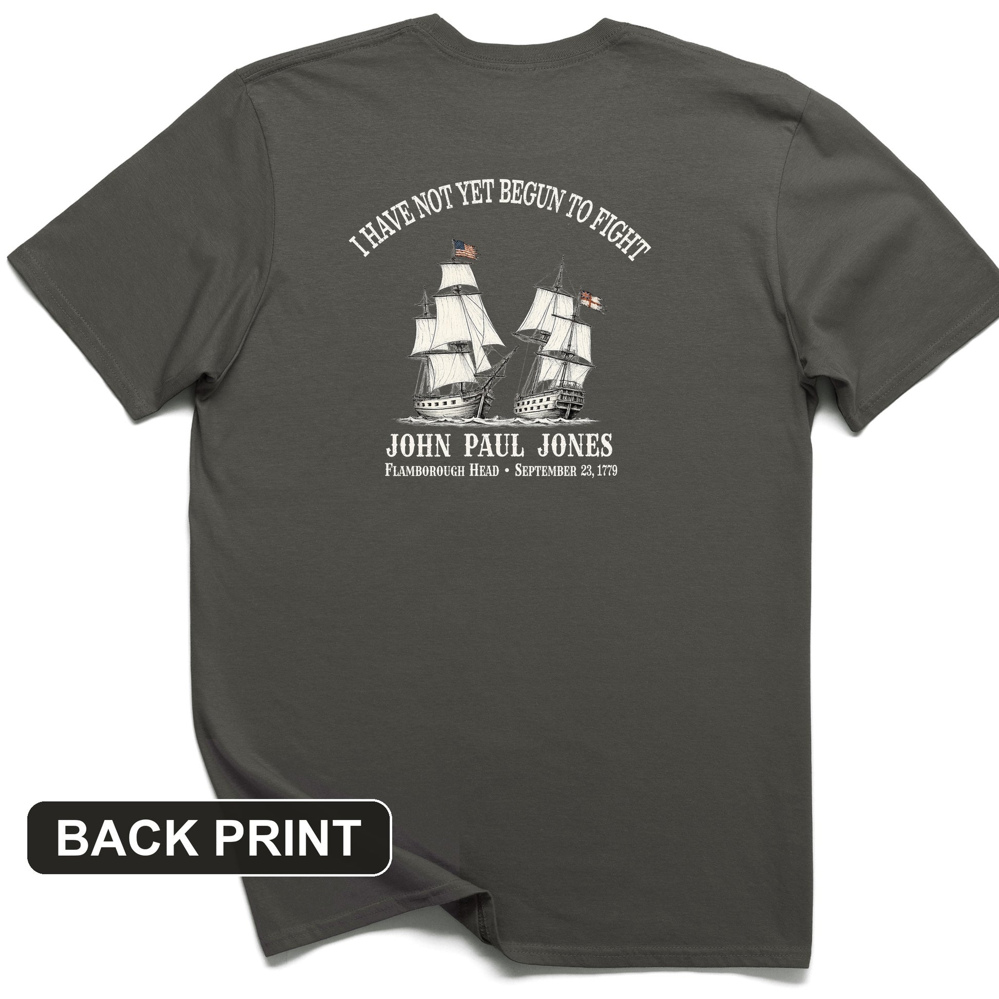 Not Yet Begun to Fight Back Print T-Shirt