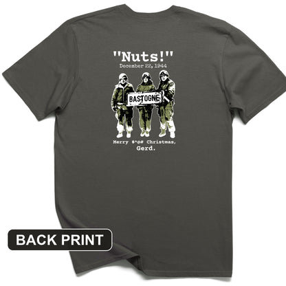 Nuts Back Print T-Shirt