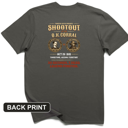OK Corral Back Print T-Shirt