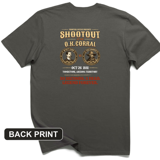 OK Corral Back Print T-Shirt