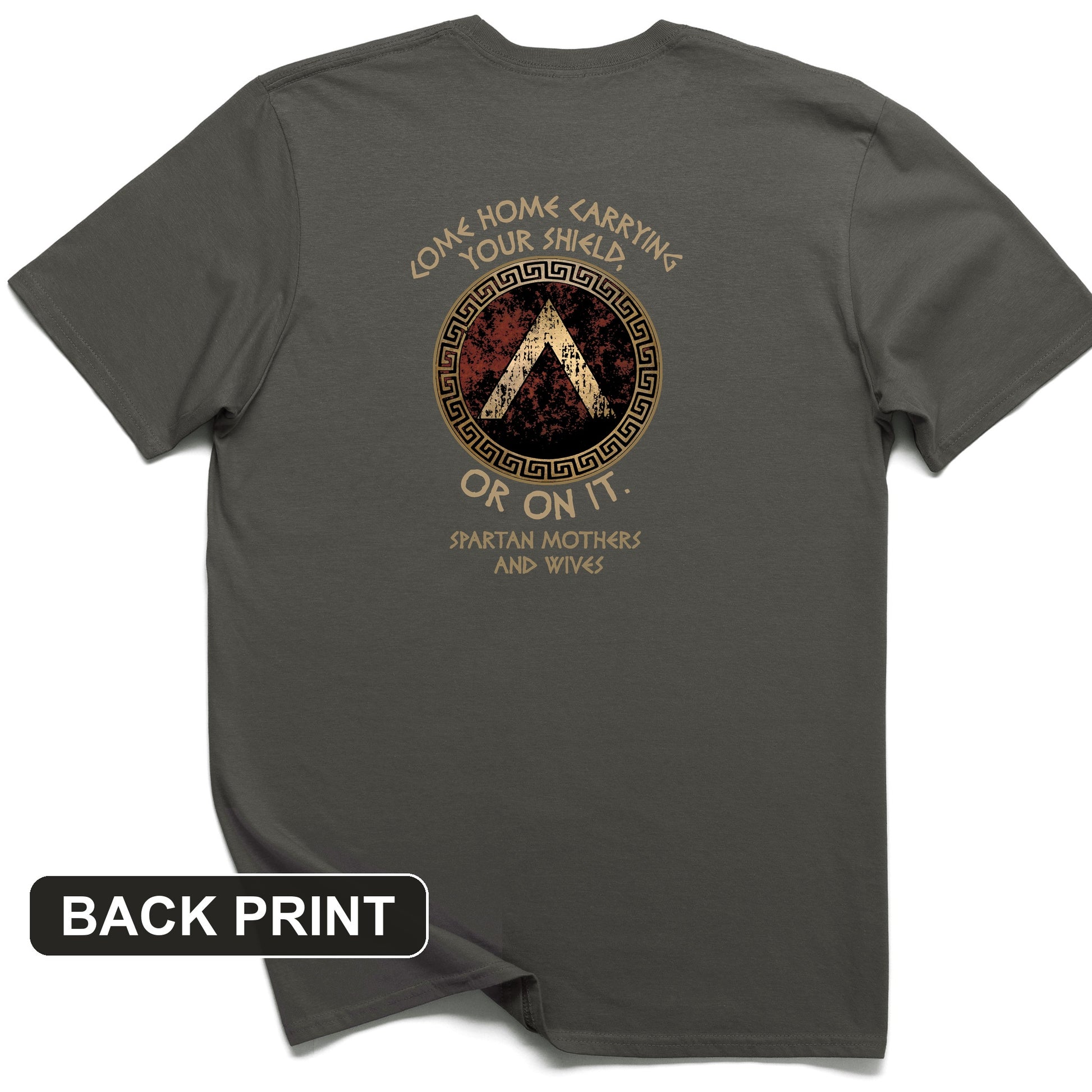 On Your Shield Back Print T-Shirt