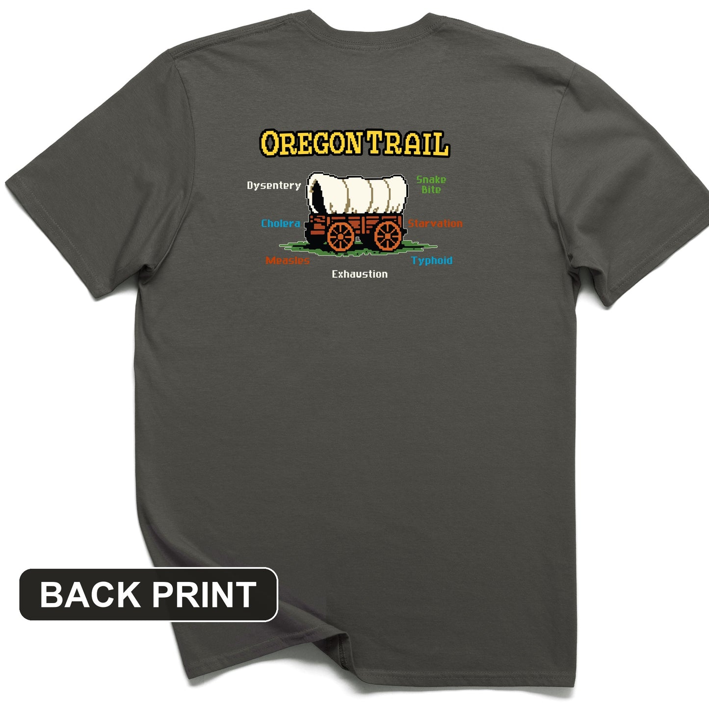 Oregon Trail Back Print T-Shirt