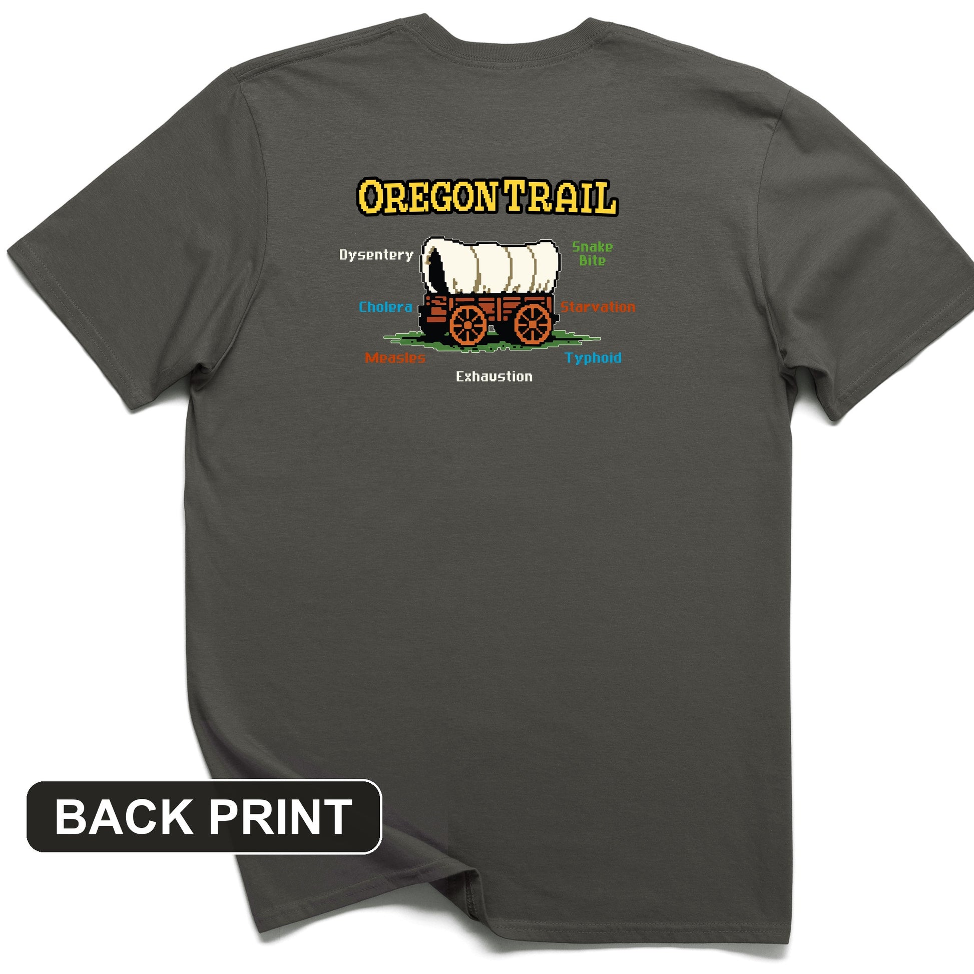 Oregon Trail Back Print T-Shirt
