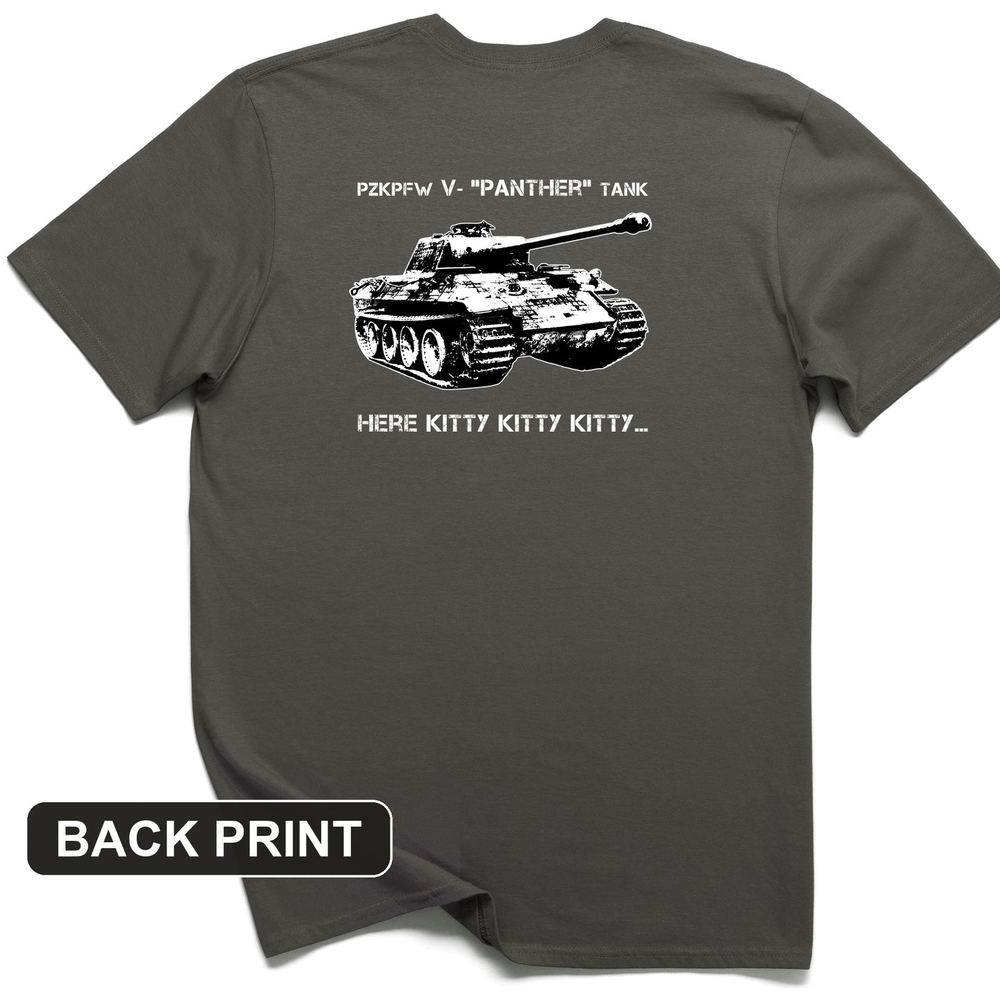 Panther Back Print T-Shirt