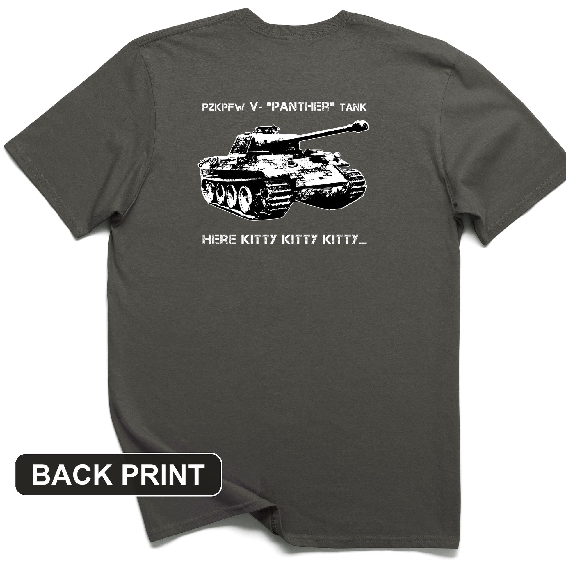 Panther Back Print T-Shirt