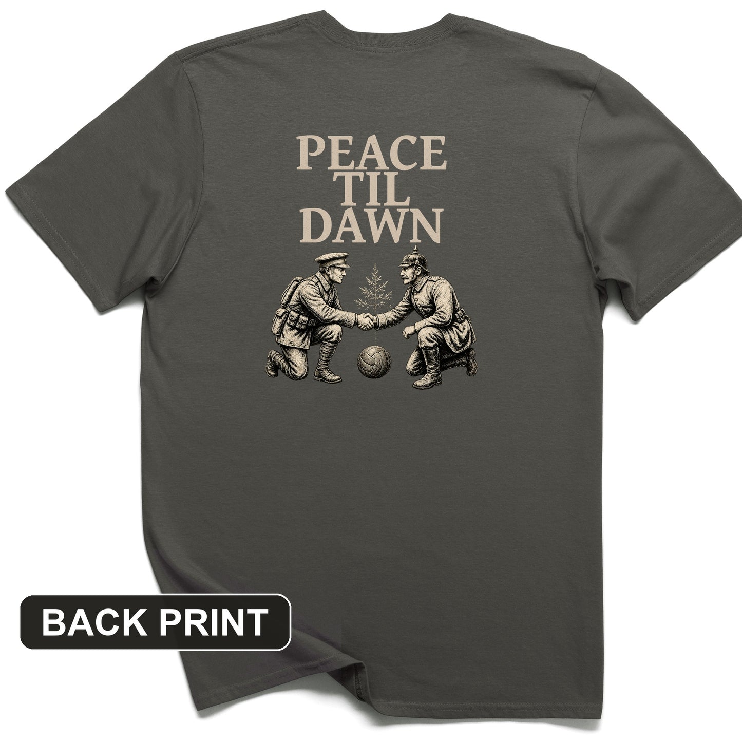 Peace til Dawn Back Print T-Shirt