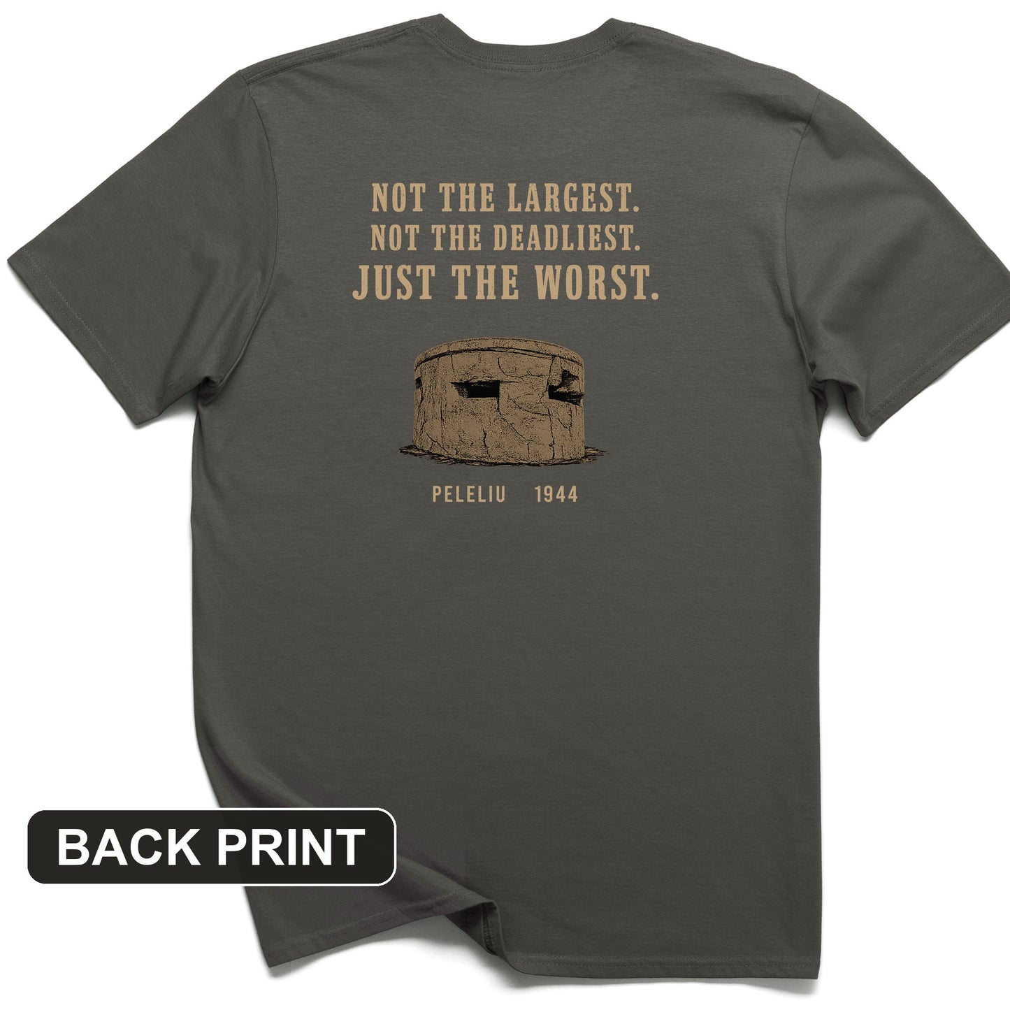 Peleliu Back Print T-Shirt