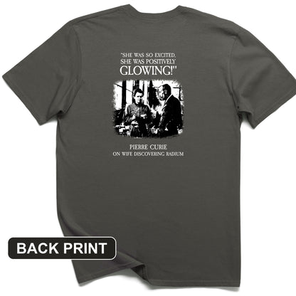 Pierre Curie Back Print T-Shirt