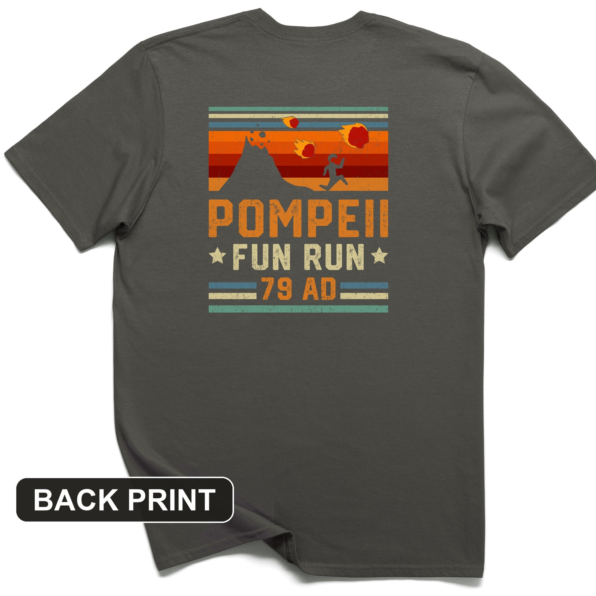 Pompeii "Fun" Run Back Print T-Shirt