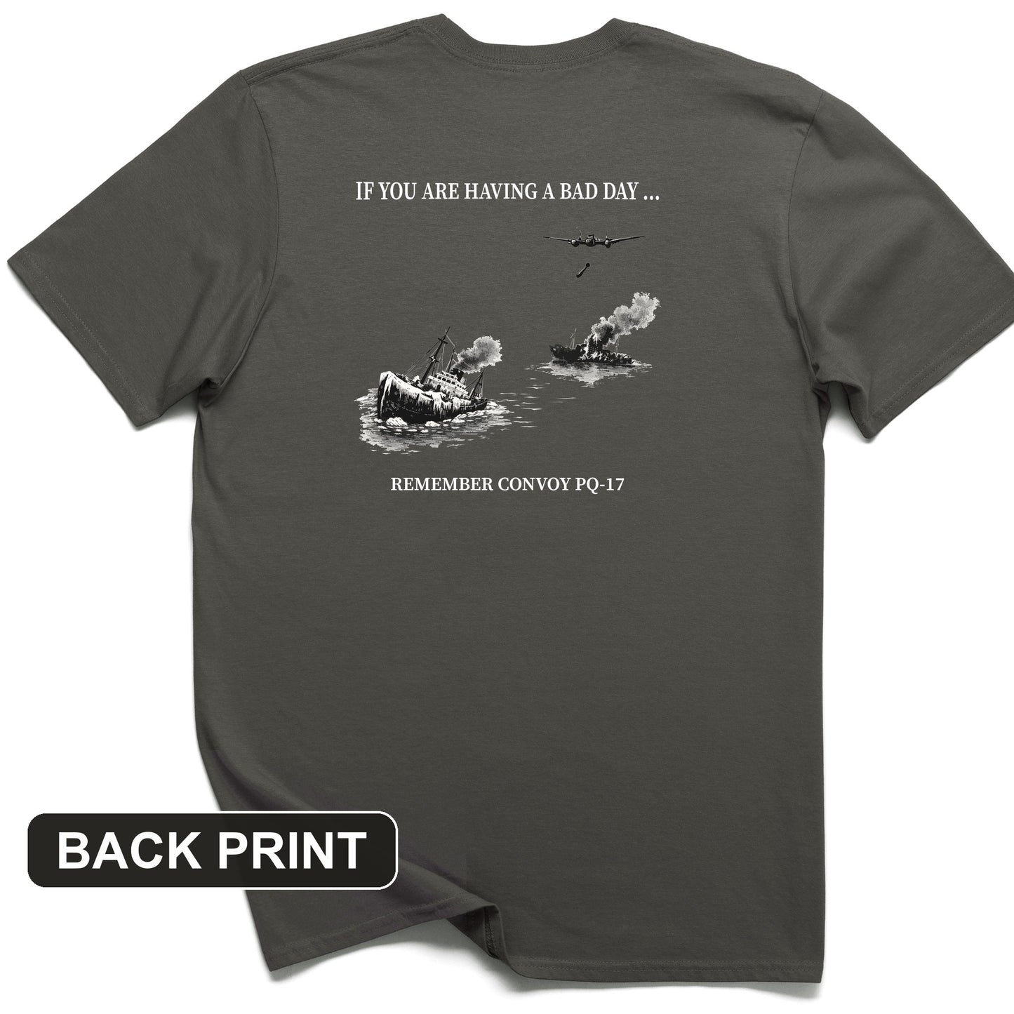 Pq-17 Back Print T-Shirt