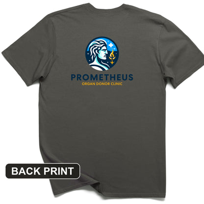 Prometheus Organ Donor Clinic Back Print T-Shirt
