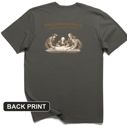 Proud of Us Back Print T-Shirt