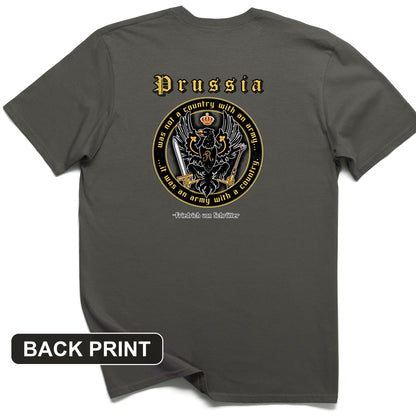 Prussia Back Print T-Shirt