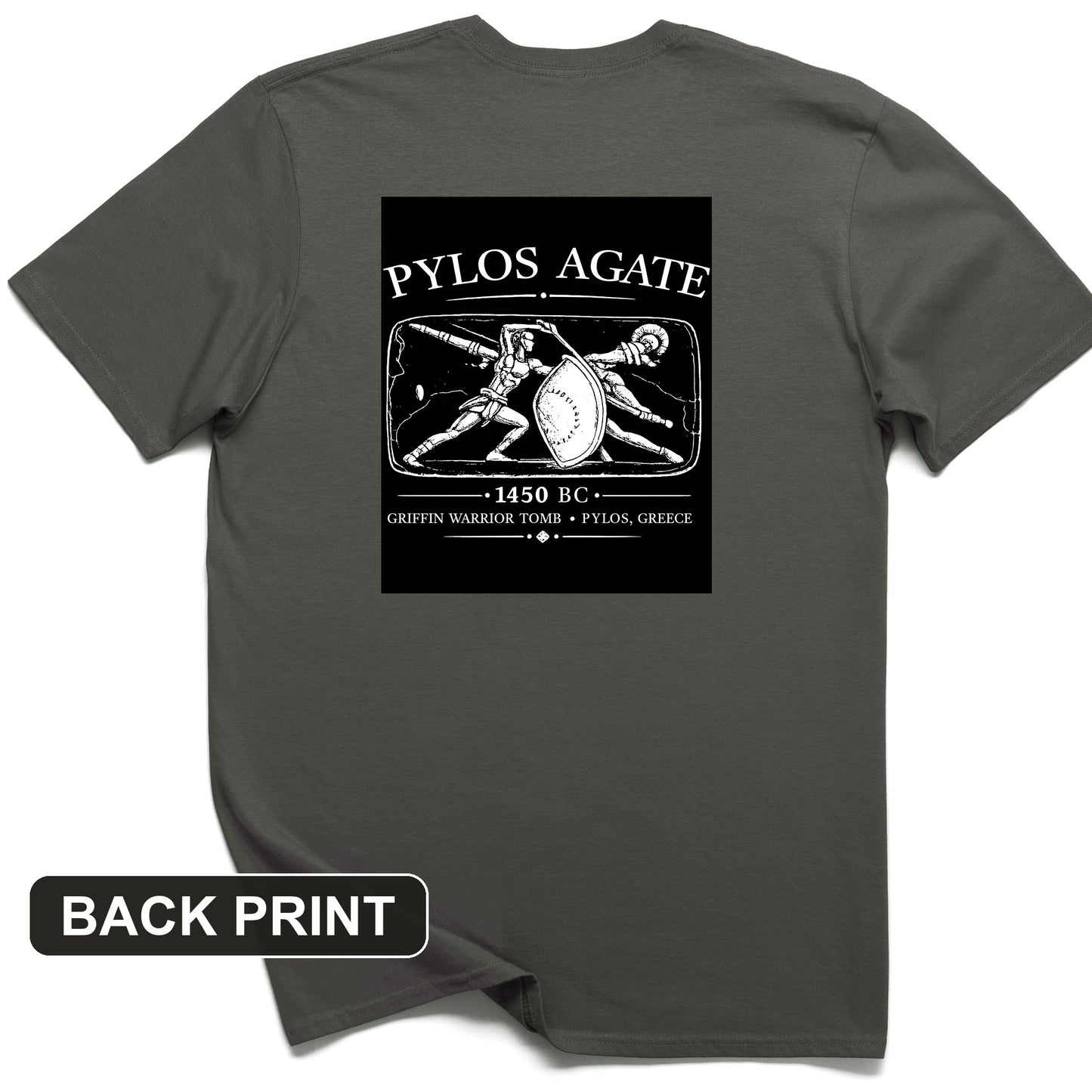 Pylos Agate Back Print T-Shirt