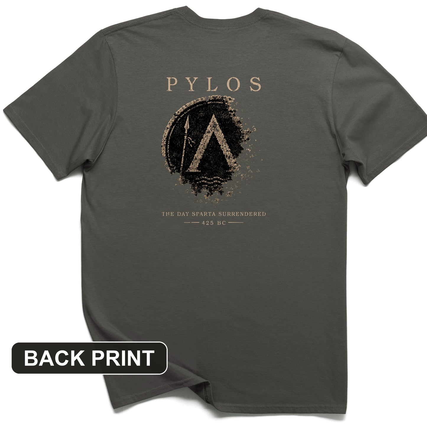 Pylos Back Print T-Shirt