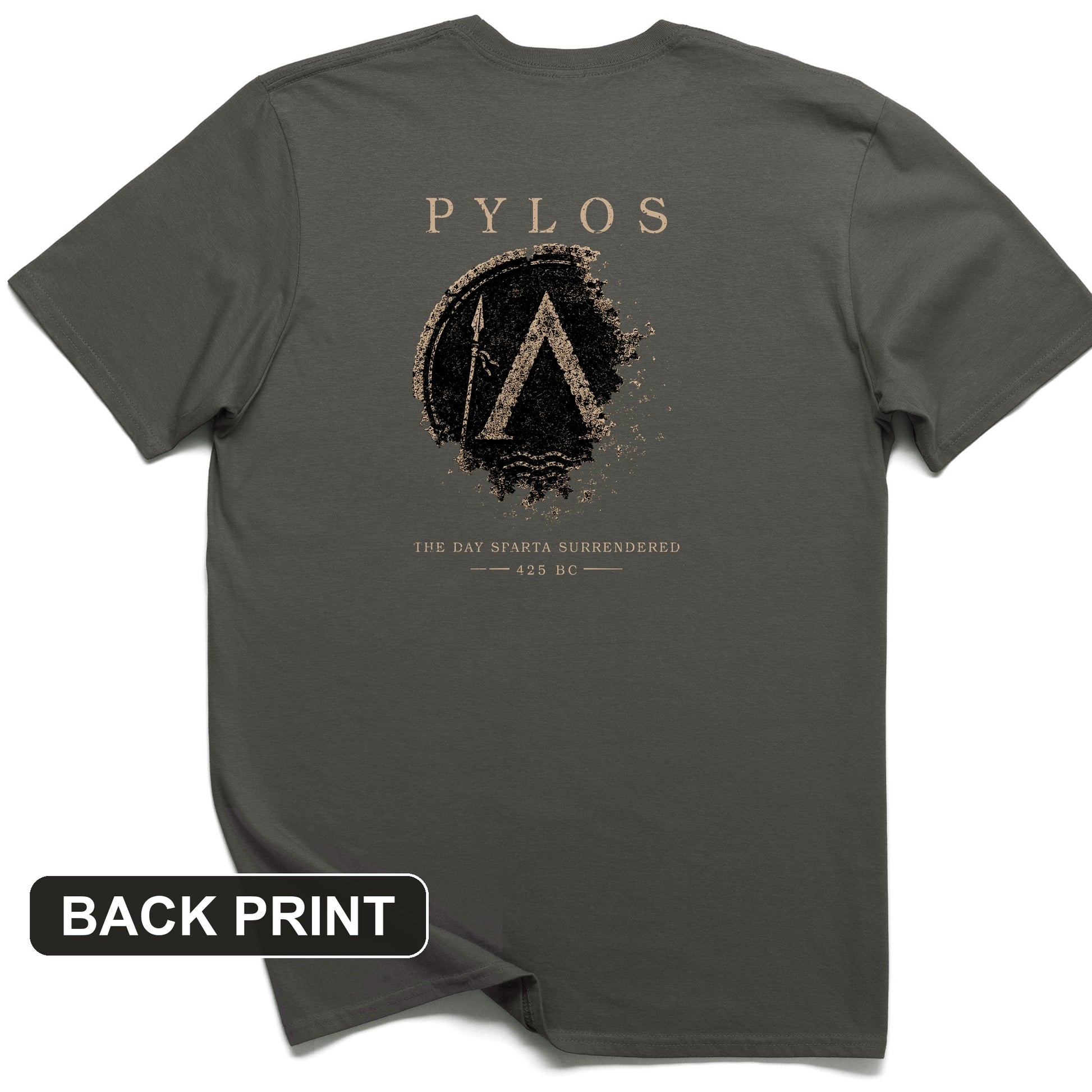 Pylos Back Print T-Shirt