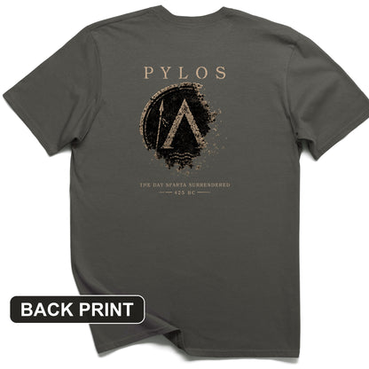 Pylos Back Print T-Shirt