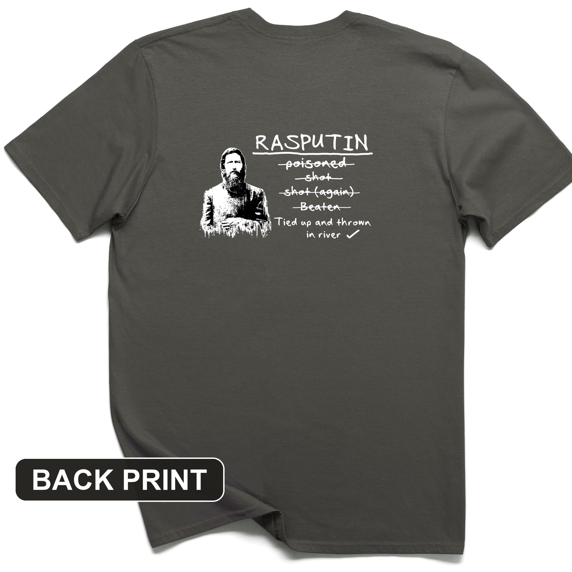 Rasputin Back Print T-Shirt