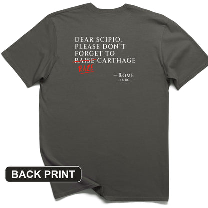 Raze Carthage Back Print T-Shirt