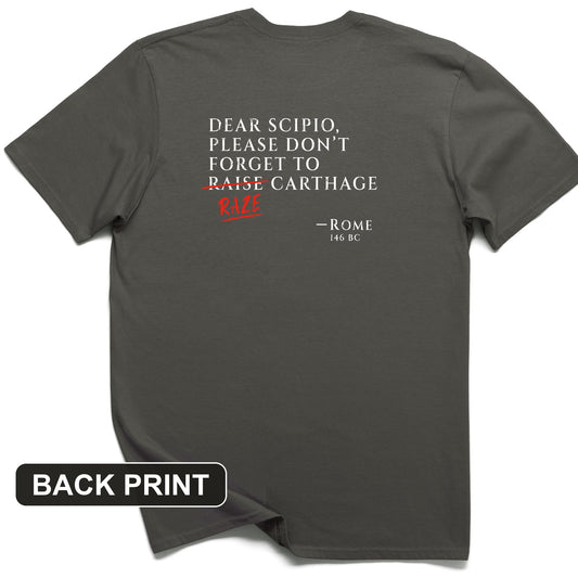 Raze Carthage Back Print T-Shirt