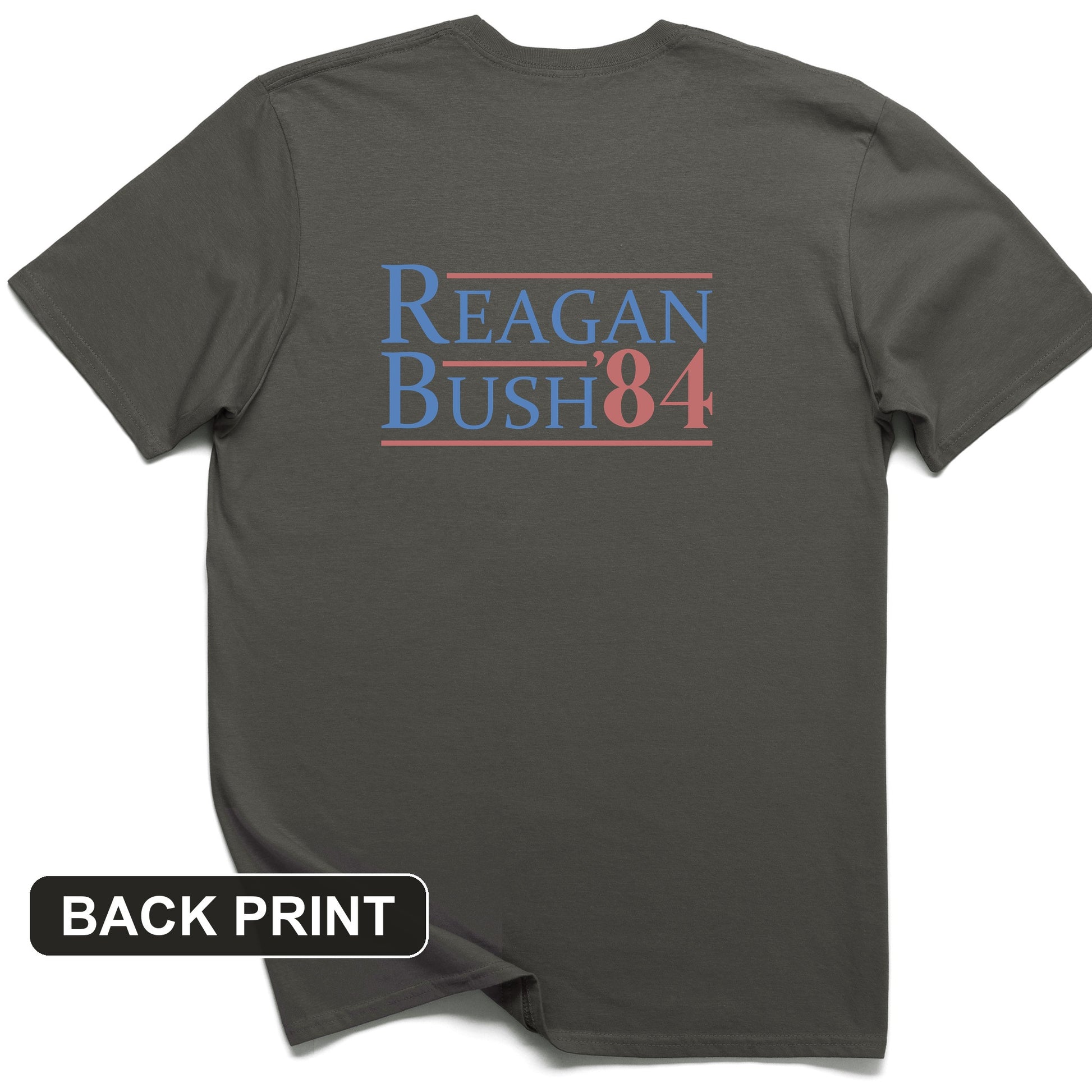 Reagan Bush Back Print T-Shirt