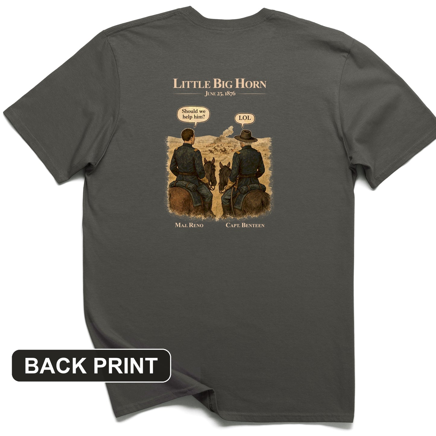 Reno and Benteen Back Print T-Shirt