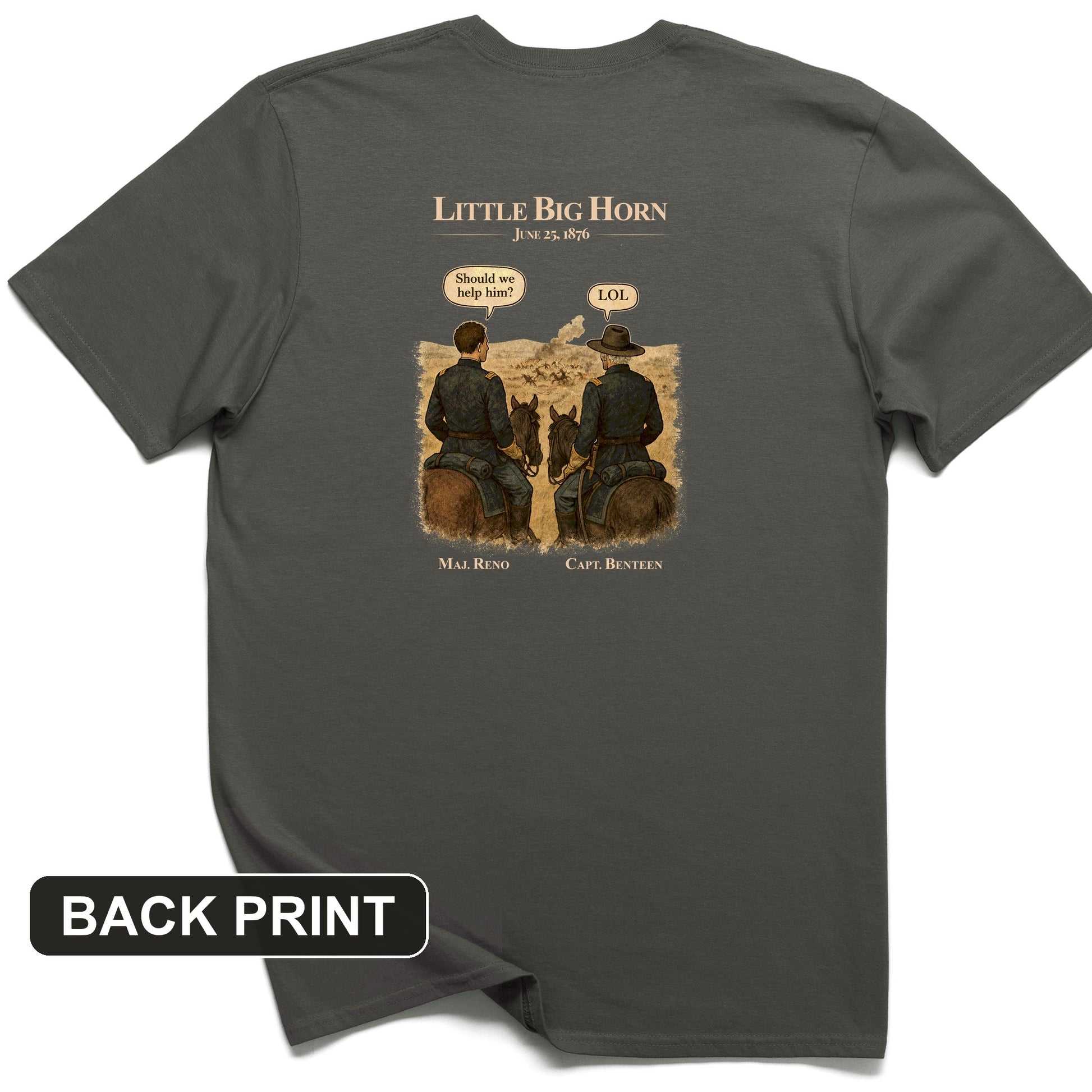Reno and Benteen Back Print T-Shirt