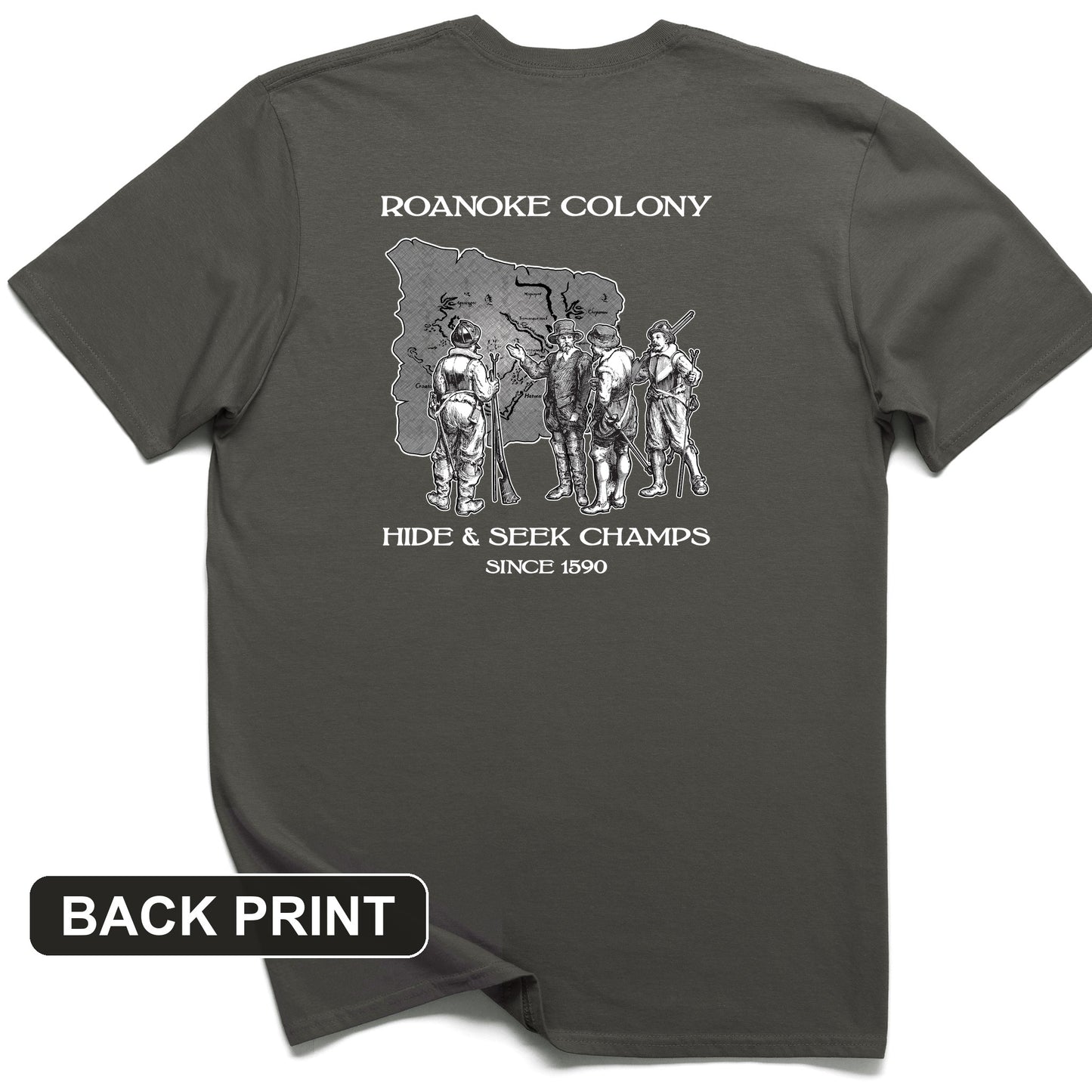 Roanoke Back Print T-Shirt