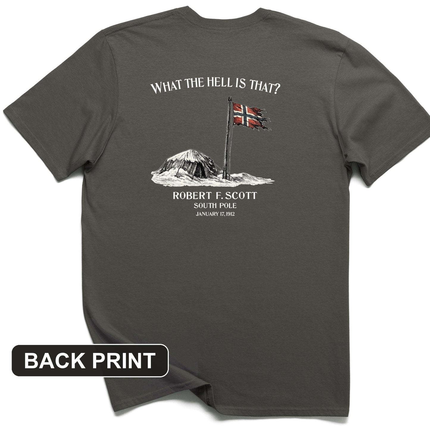 Robert Scott Back Print T-Shirt