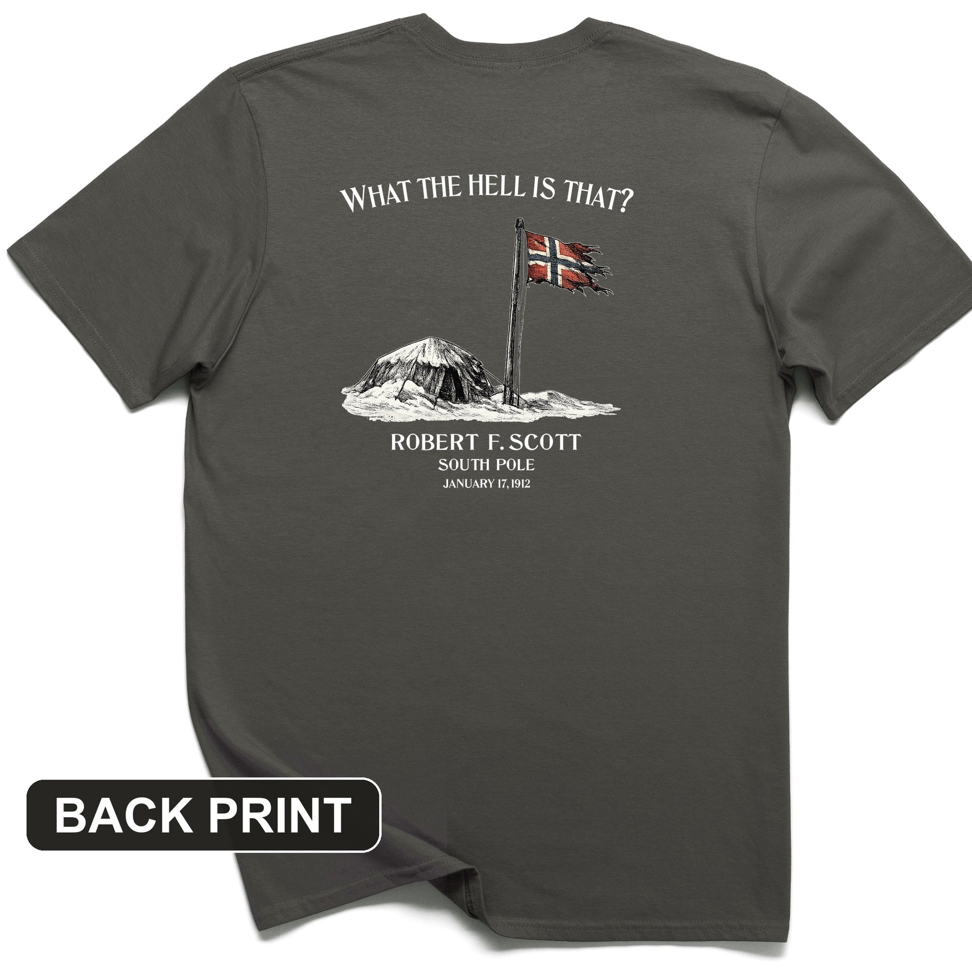 Robert Scott Back Print T-Shirt
