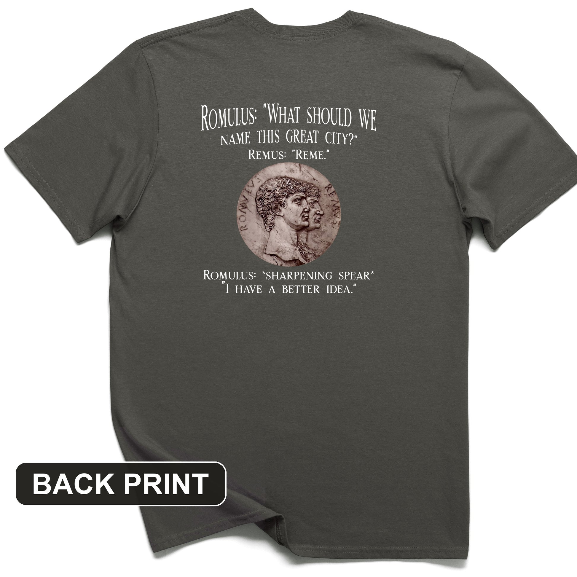 Rome Back Print T-Shirt