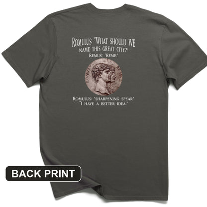 Rome Back Print T-Shirt