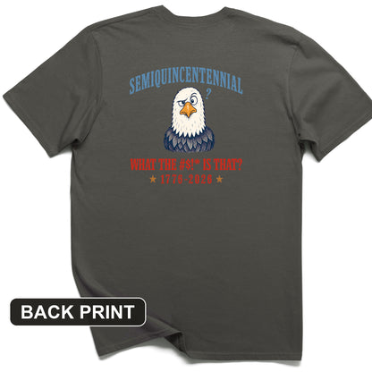 Semiquincentennial Eagle Back Print T-Shirt