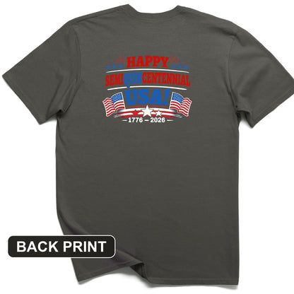 Semiquincentennial Back Print T-Shirt