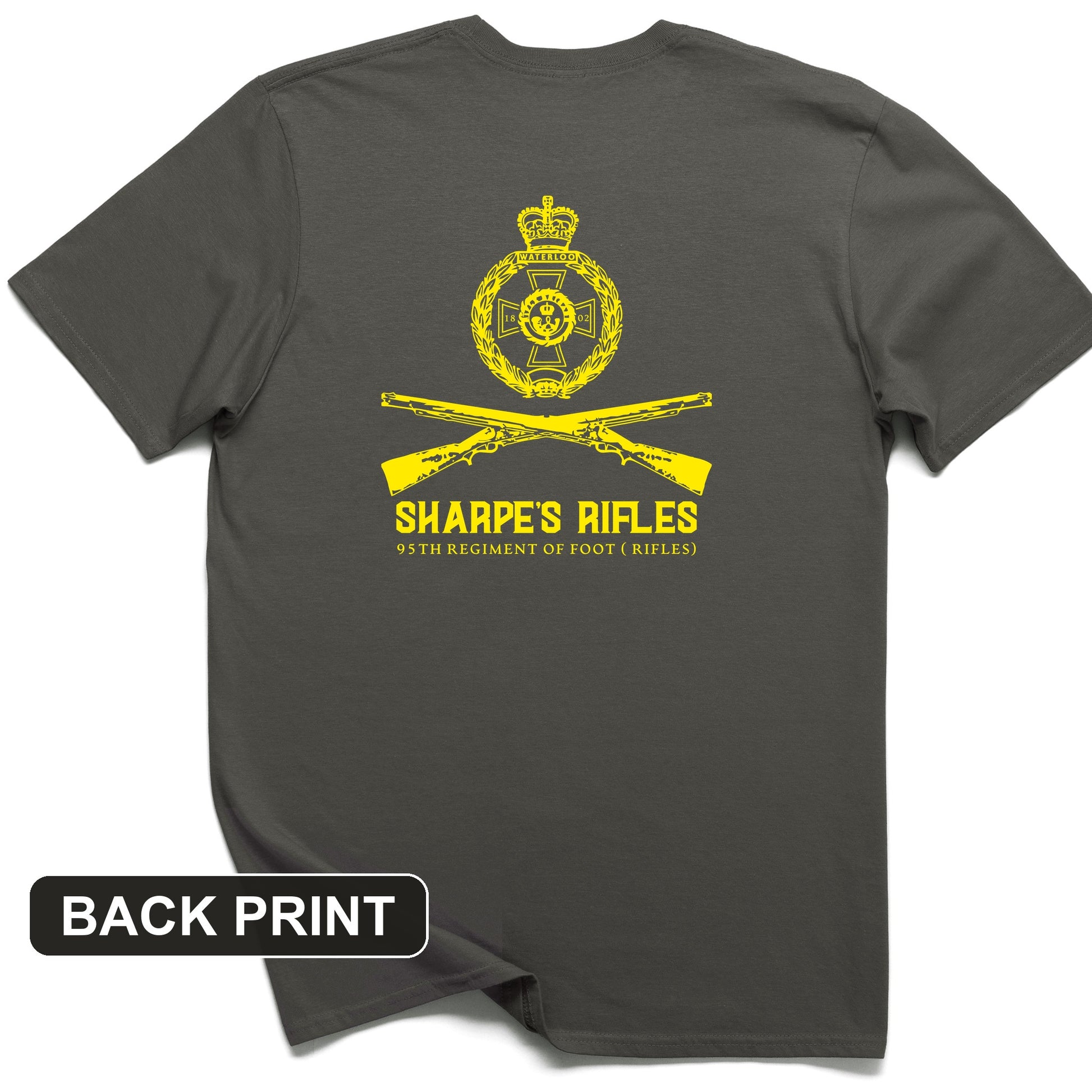 Sharpe's Rifles Back Print T-Shirt