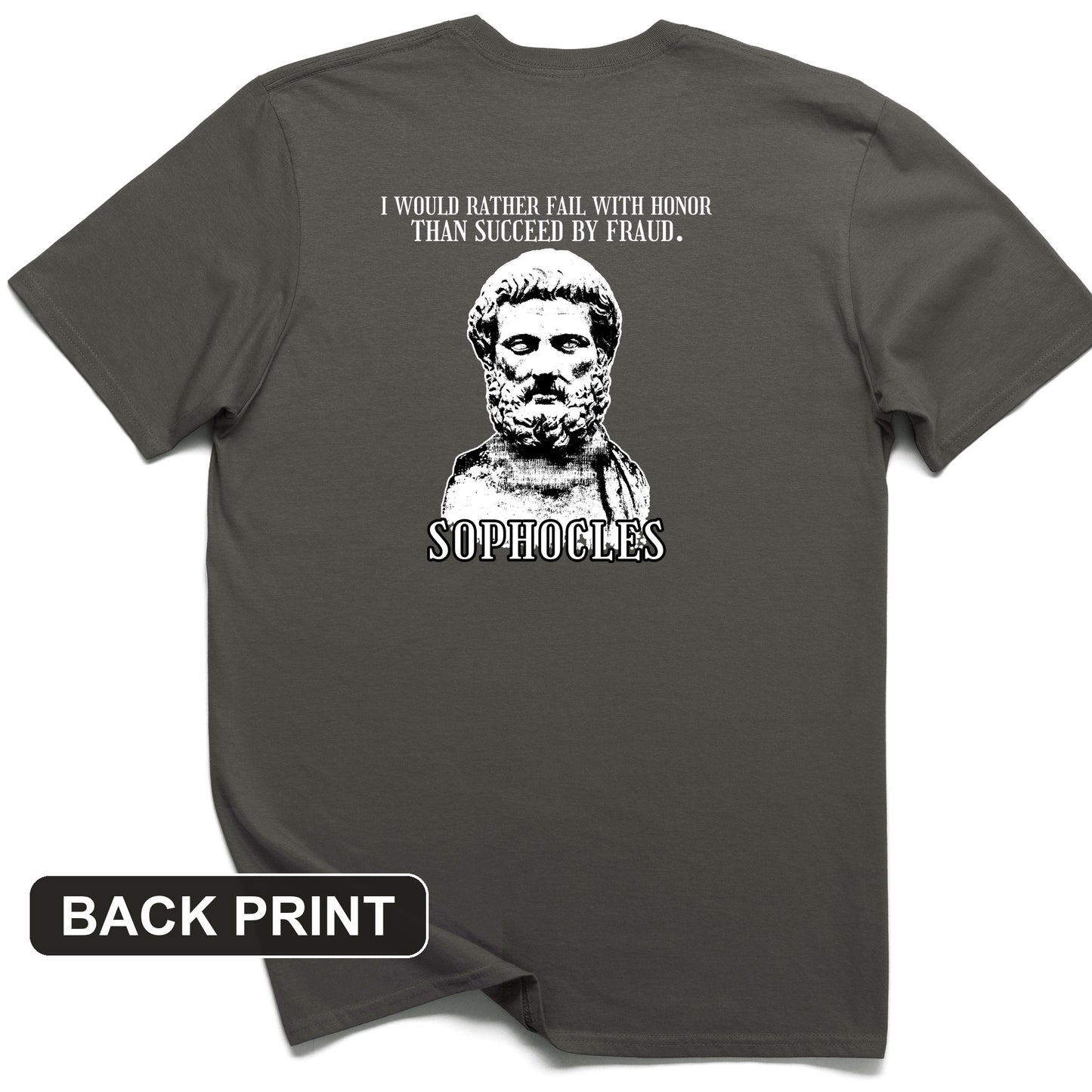 Sophocles Back Print T-Shirt