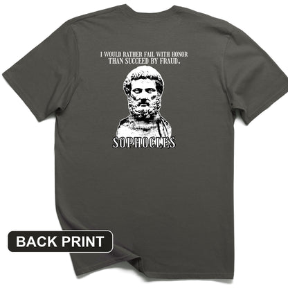 Sophocles Back Print T-Shirt