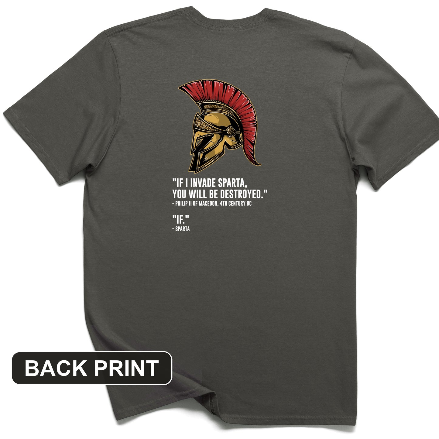 Sparta - If Back Print T-Shirt