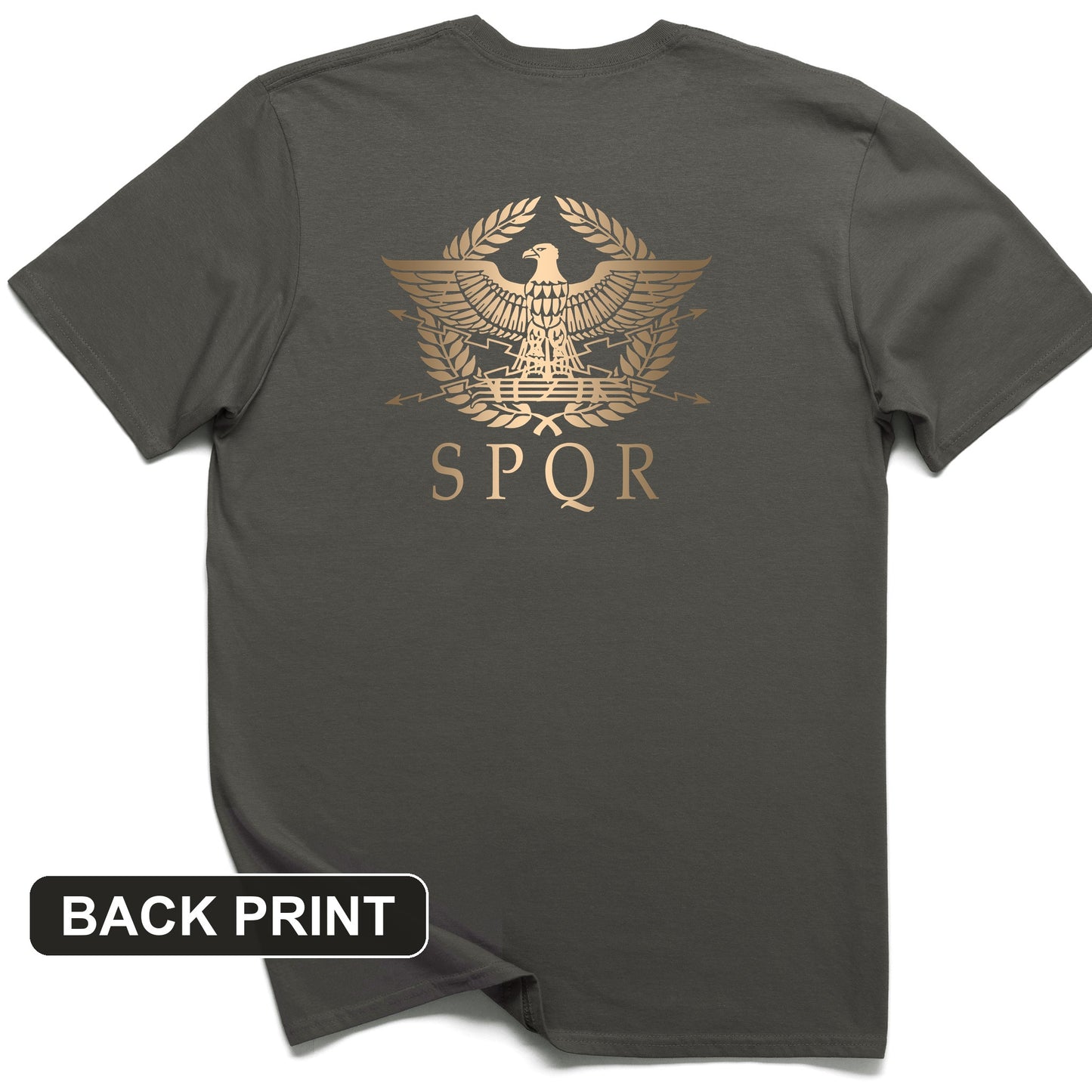 SPQR Back Print T-Shirt