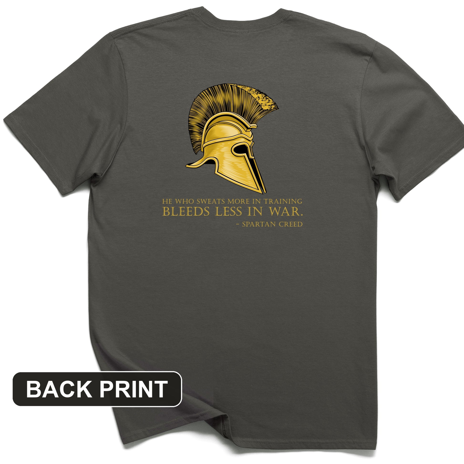 Sweat More Bleed Less Back Print T-Shirt