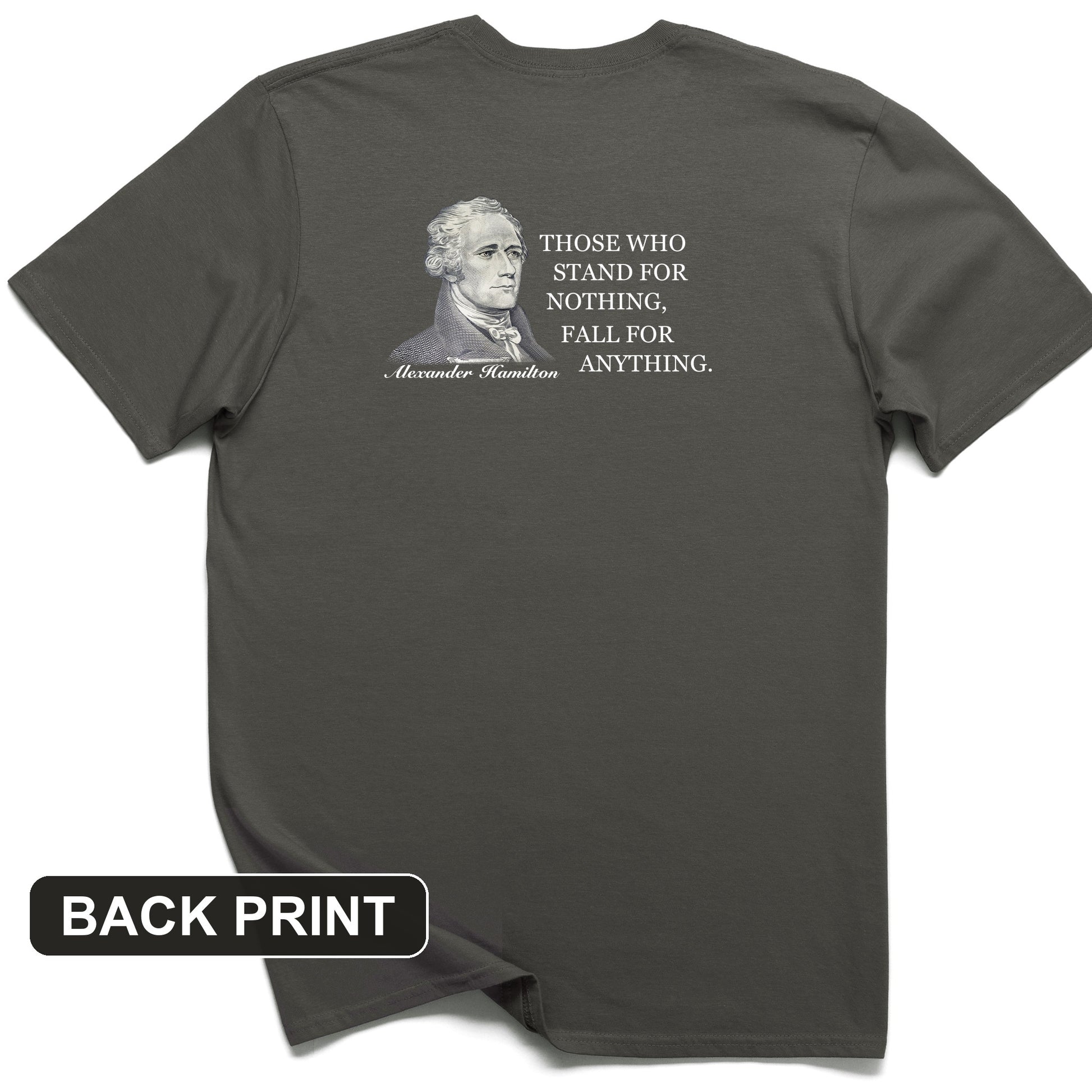 Those Who Stand For Back Print T-Shirt